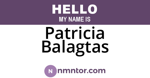 Patricia Balagtas