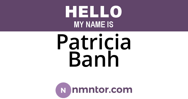 Patricia Banh
