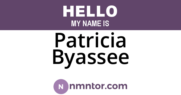 Patricia Byassee