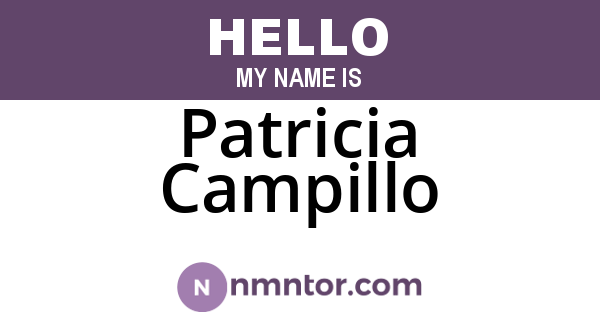 Patricia Campillo