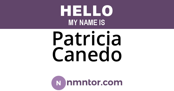 Patricia Canedo