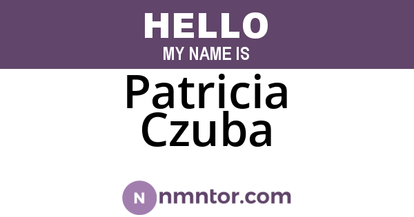 Patricia Czuba