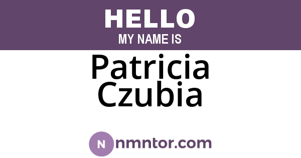 Patricia Czubia