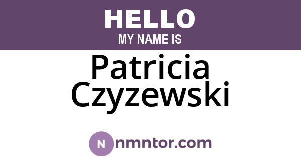 Patricia Czyzewski