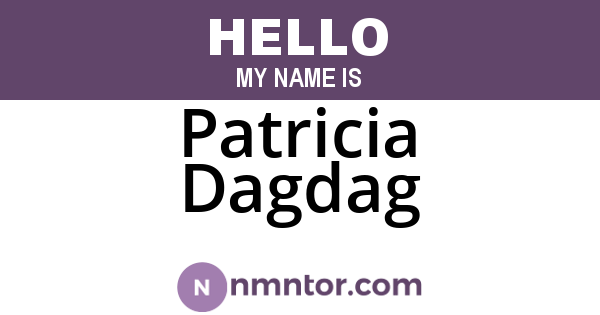Patricia Dagdag