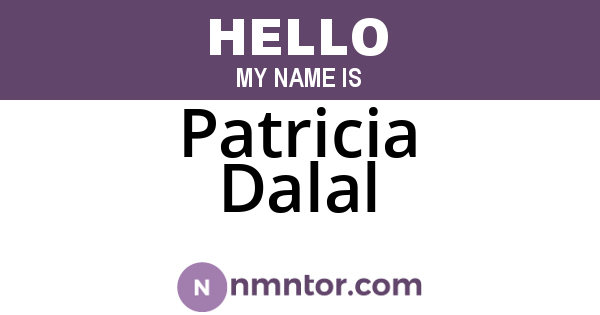Patricia Dalal