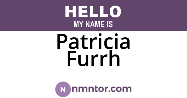 Patricia Furrh