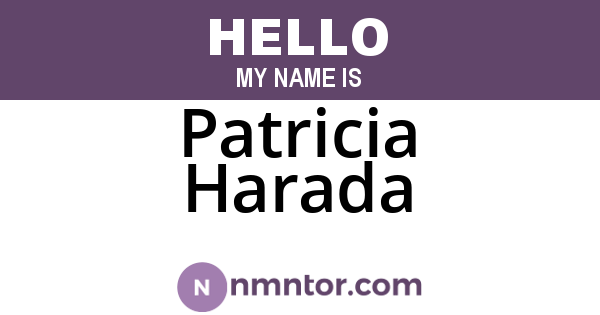 Patricia Harada