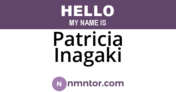 Patricia Inagaki