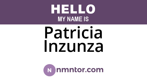 Patricia Inzunza