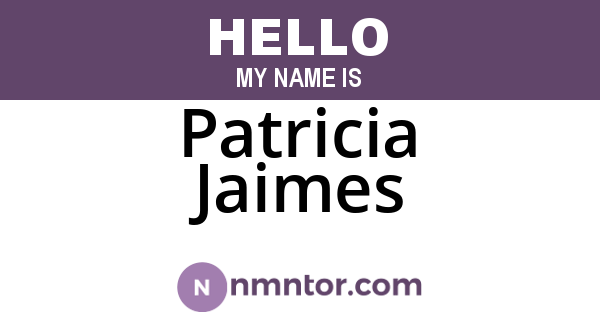 Patricia Jaimes