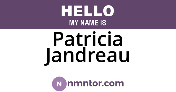 Patricia Jandreau