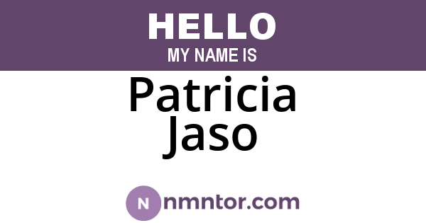 Patricia Jaso