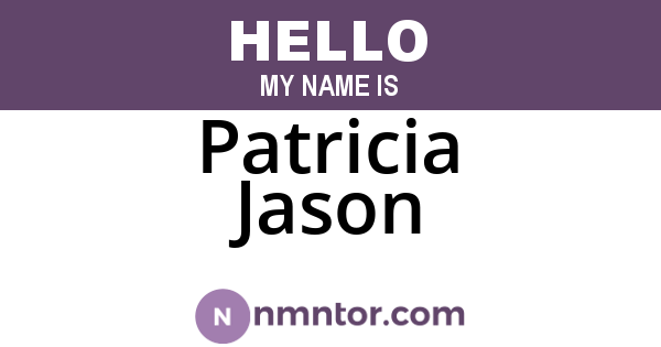 Patricia Jason