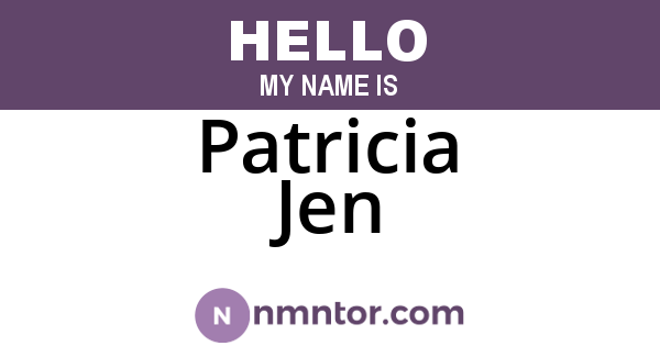 Patricia Jen