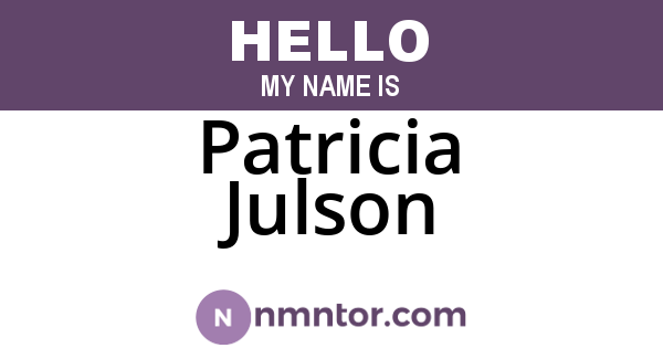 Patricia Julson