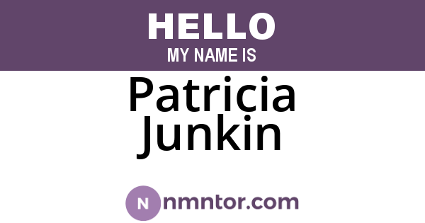 Patricia Junkin