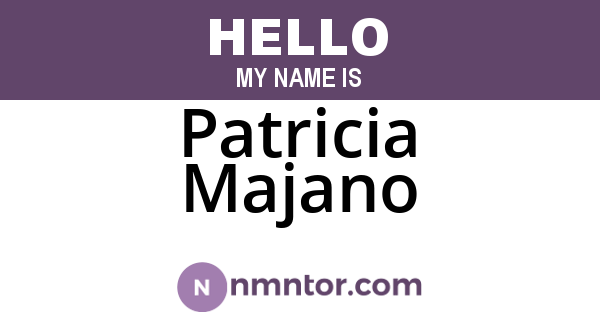 Patricia Majano