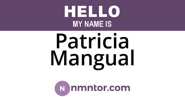 Patricia Mangual