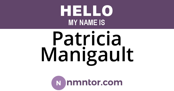 Patricia Manigault