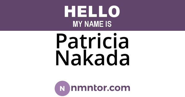 Patricia Nakada