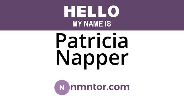 Patricia Napper