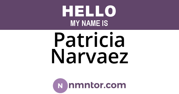 Patricia Narvaez