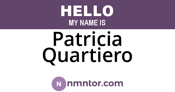 Patricia Quartiero