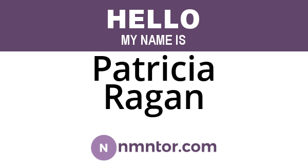 Patricia Ragan