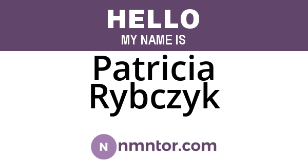 Patricia Rybczyk