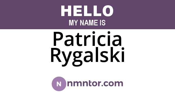 Patricia Rygalski