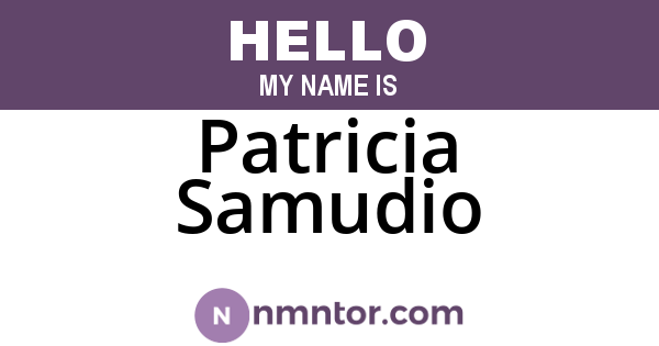 Patricia Samudio