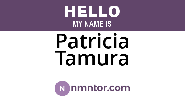 Patricia Tamura
