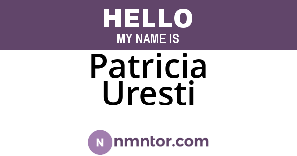 Patricia Uresti