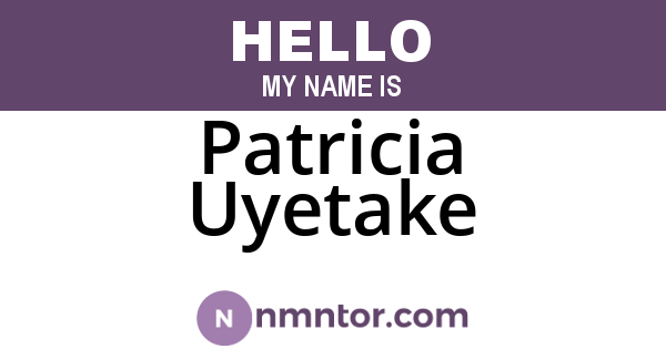 Patricia Uyetake