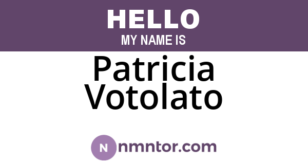 Patricia Votolato