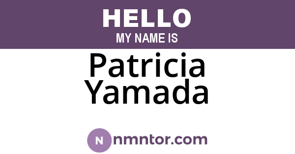 Patricia Yamada