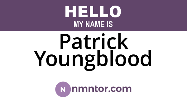 Patrick Youngblood