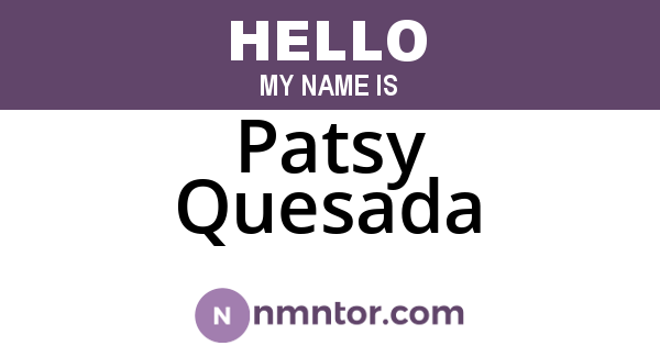 Patsy Quesada