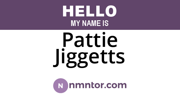 Pattie Jiggetts