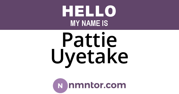 Pattie Uyetake