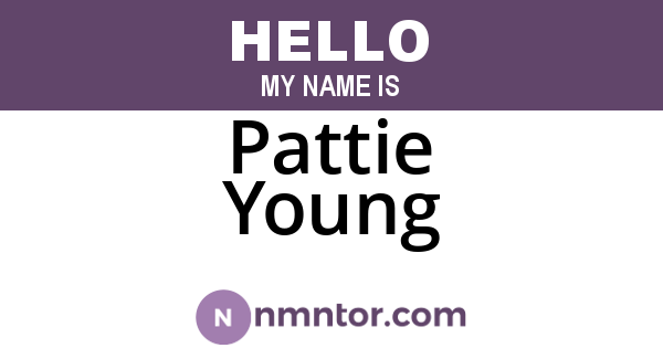 Pattie Young