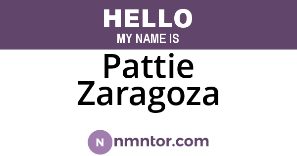 Pattie Zaragoza