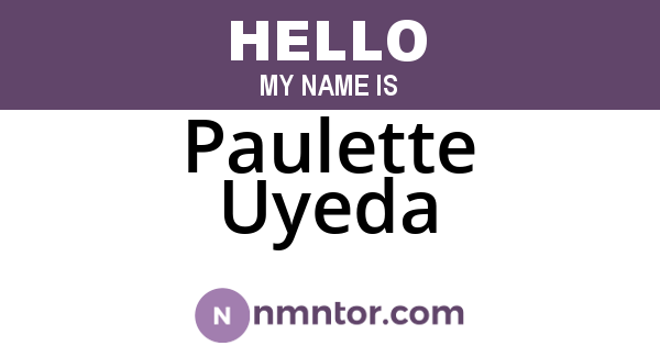 Paulette Uyeda