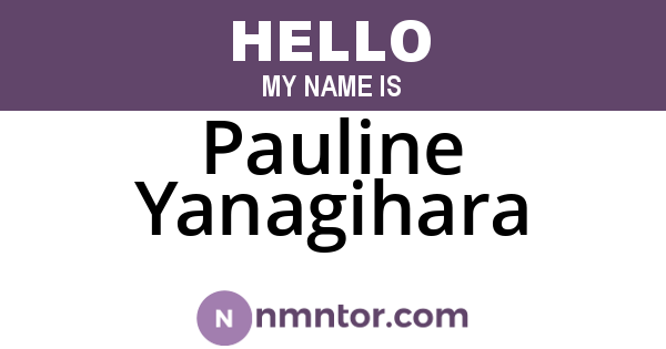 Pauline Yanagihara