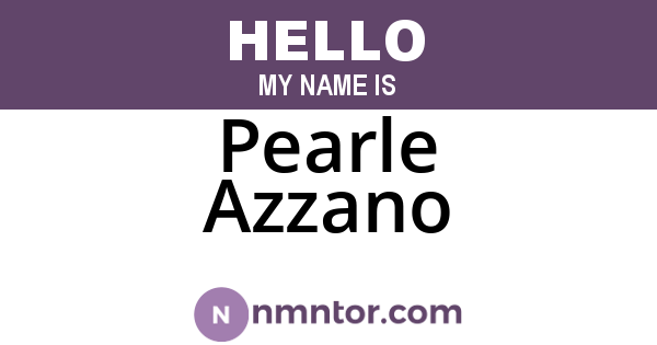 Pearle Azzano