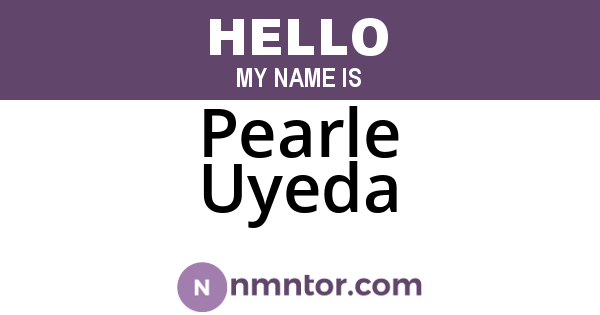 Pearle Uyeda