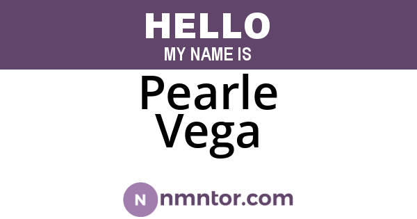 Pearle Vega