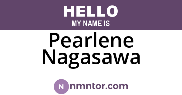 Pearlene Nagasawa