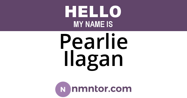 Pearlie Ilagan